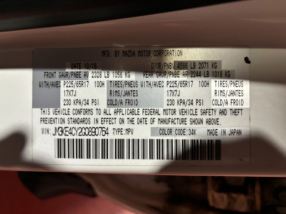 2016 Mazda CX-5 Touring Franklin OH