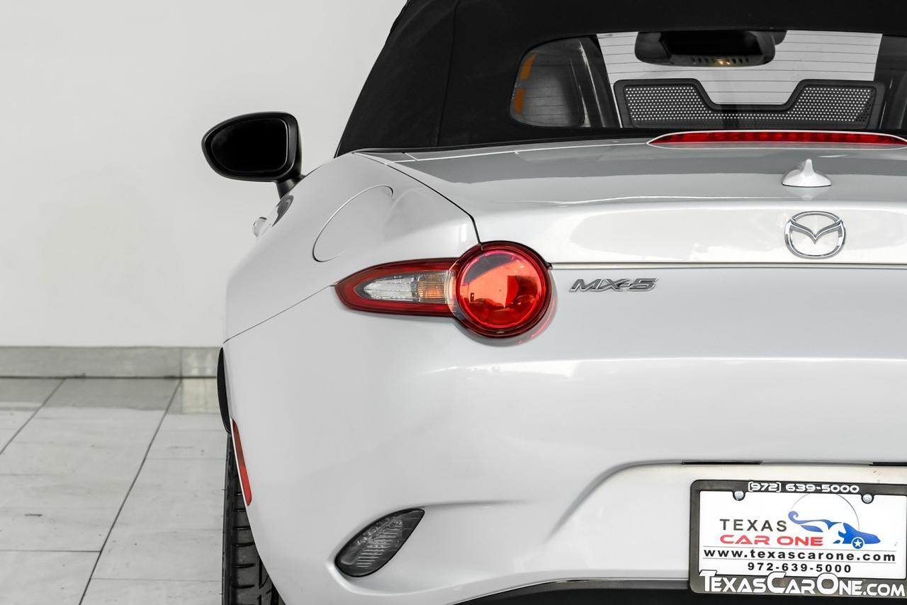2016 Mazda MX-5 Miata GRAND TOURING BLIND SPOT ASSIST LANE DEPARTURE LEATHER HEATED SE Carrollton TX