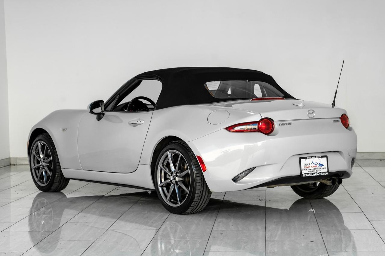 2016 Mazda MX-5 Miata GRAND TOURING BLIND SPOT ASSIST LANE DEPARTURE NAVIGATION LEATHER HEATED SEATS Carrollton TX