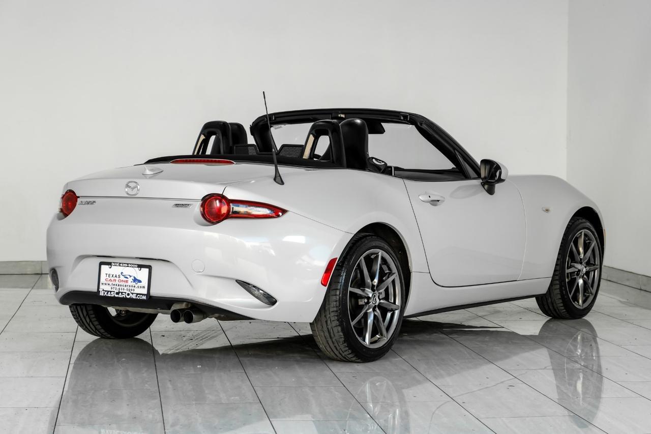 2016 Mazda MX-5 Miata GRAND TOURING BLIND SPOT ASSIST LANE DEPARTURE NAVIGATION LEATHER HEATED SEATS Carrollton TX