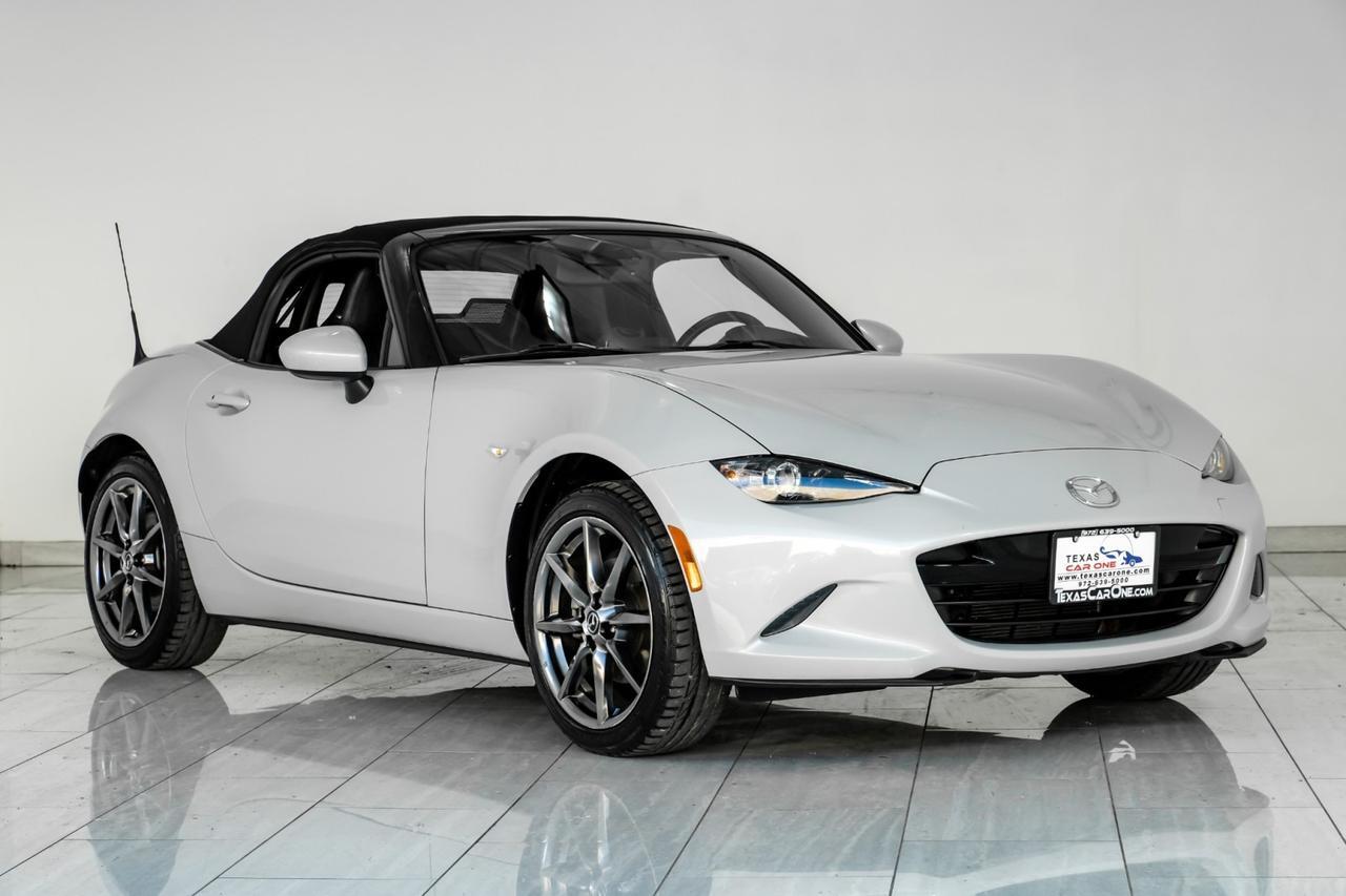 2016 Mazda MX-5 Miata GRAND TOURING BLIND SPOT ASSIST LANE DEPARTURE NAVIGATION LEATHER HEATED SEATS