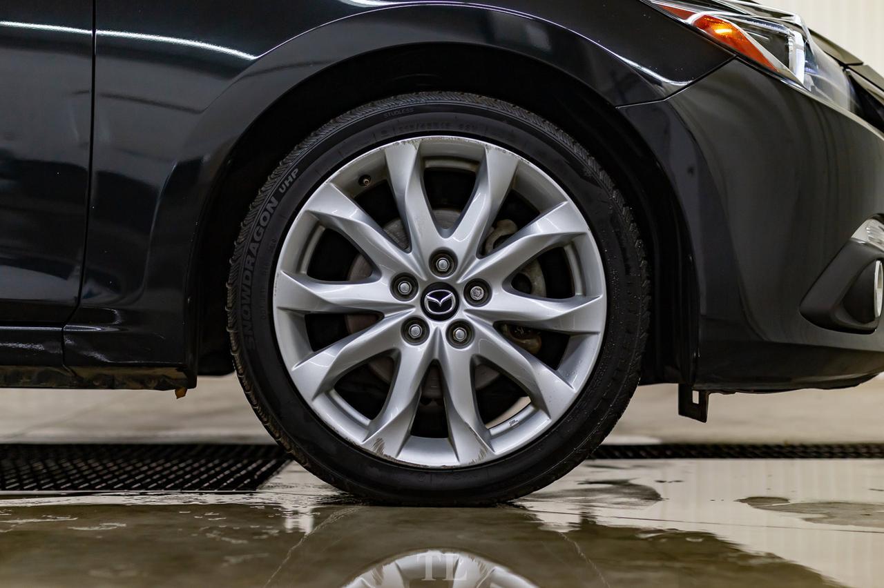 2016 Mazda Mazda3 GT Manual Roof Nav Red Deer AB