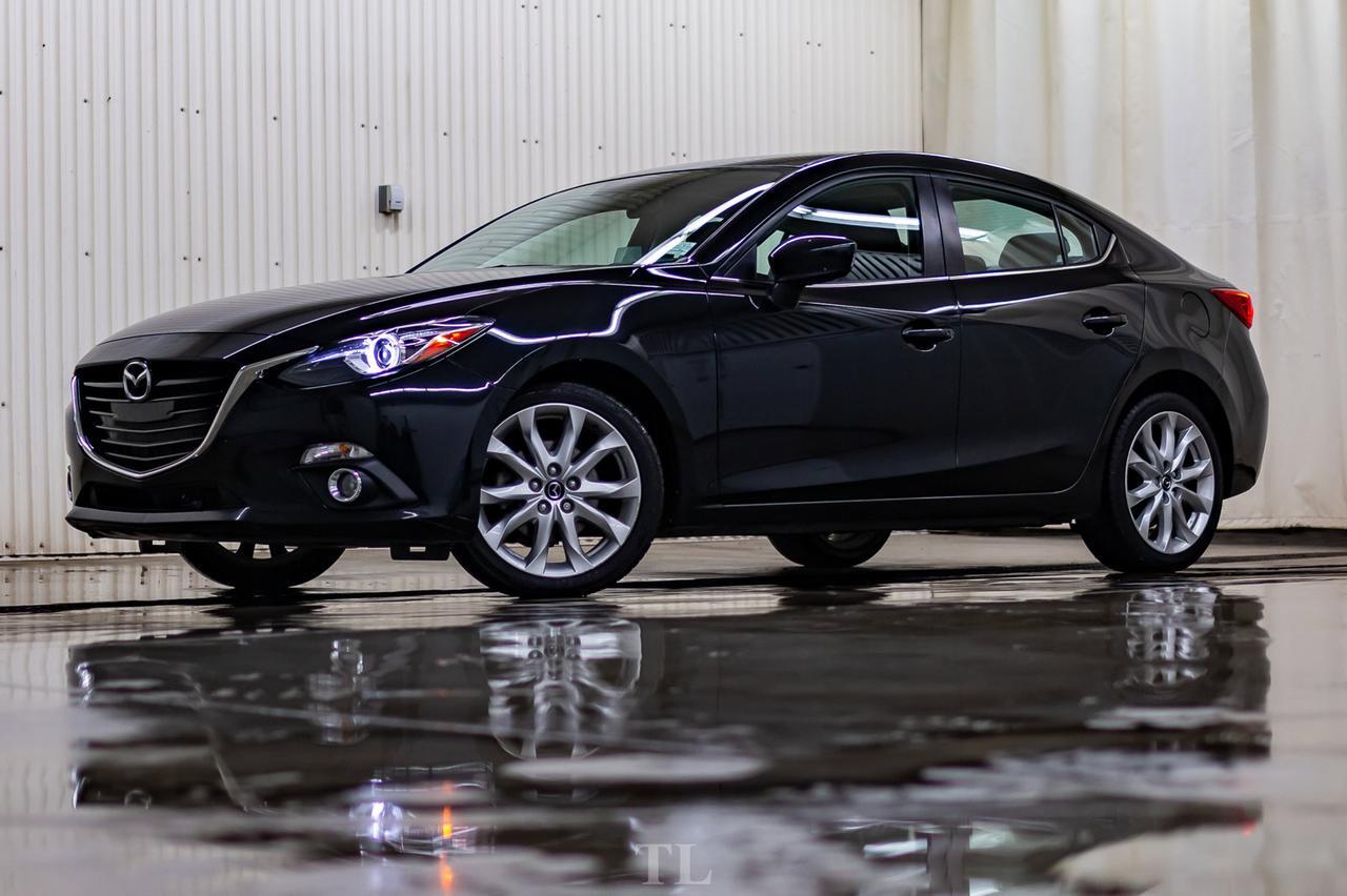 2016 Mazda Mazda3 GT Manual Roof Nav Red Deer AB