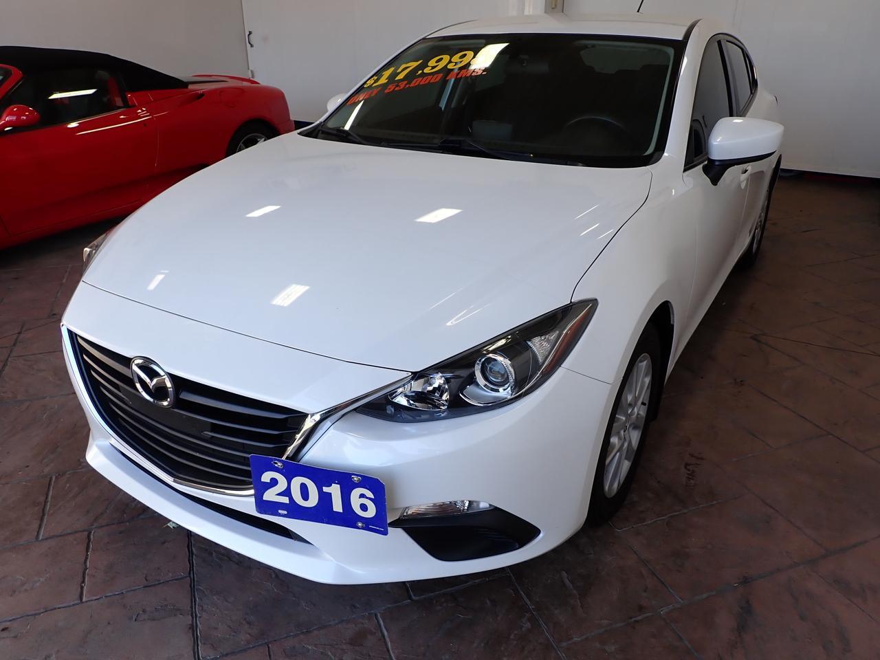 2016 Mazda Mazda3 GX 4DR HATCHBACK SPORT *MANUAL* Listowel ON