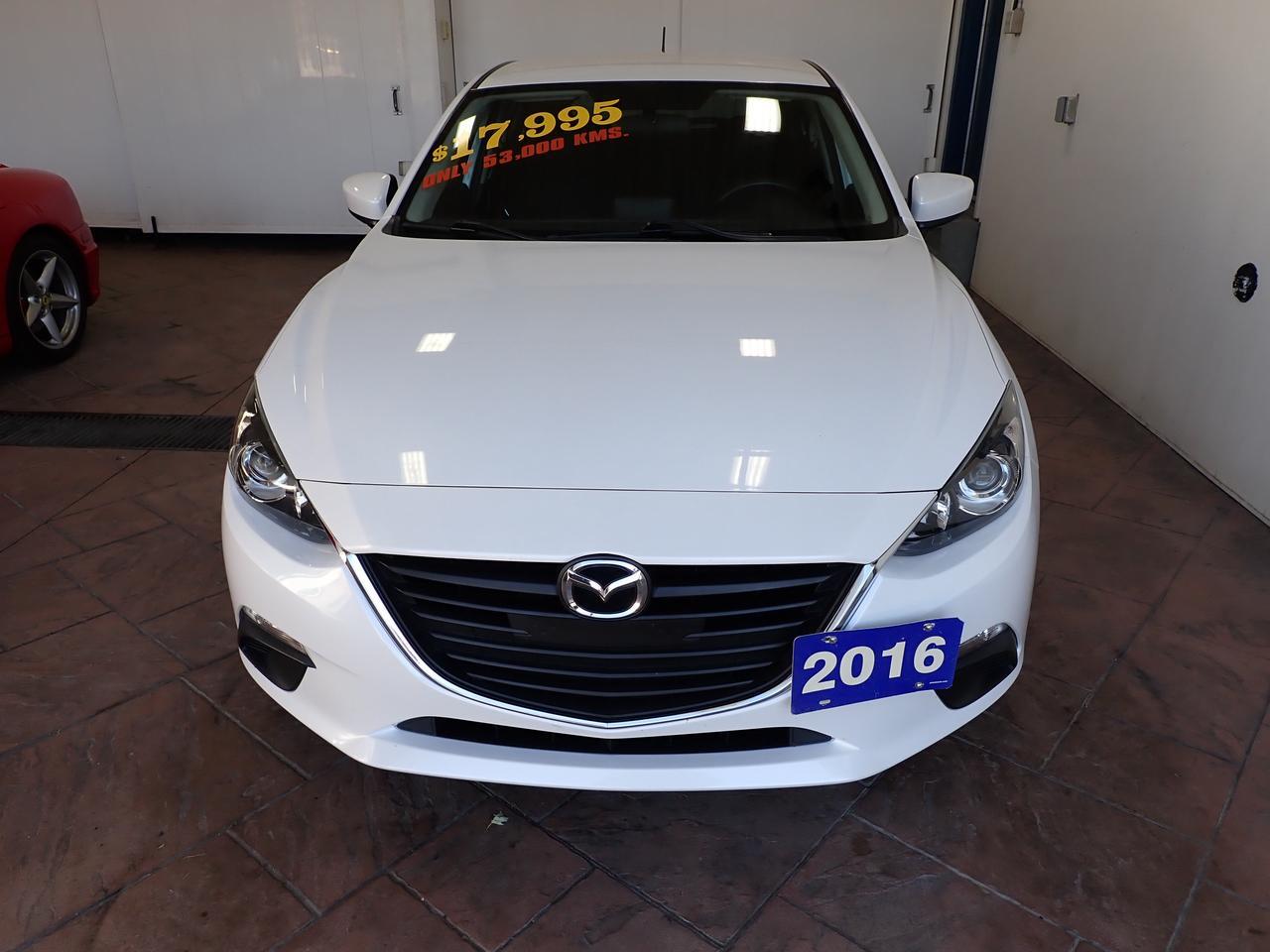 2016 Mazda Mazda3 GX 4DR HATCHBACK SPORT *MANUAL* Listowel ON