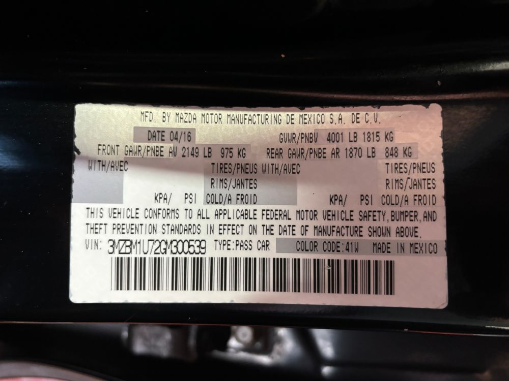 2016 Mazda Mazda3 i Sport Franklin OH