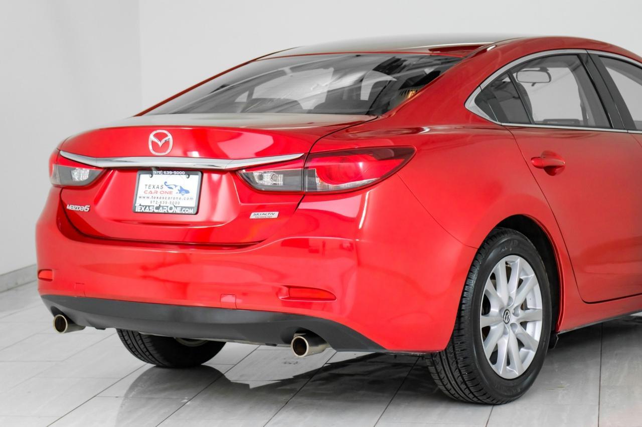 2016 Mazda Mazda6 i SPORT AUTOMATIC REAR CAMERA KEYLESS START BLUETOOTH CRUISE CONTROL ALLOY WHEELS Carrollton TX