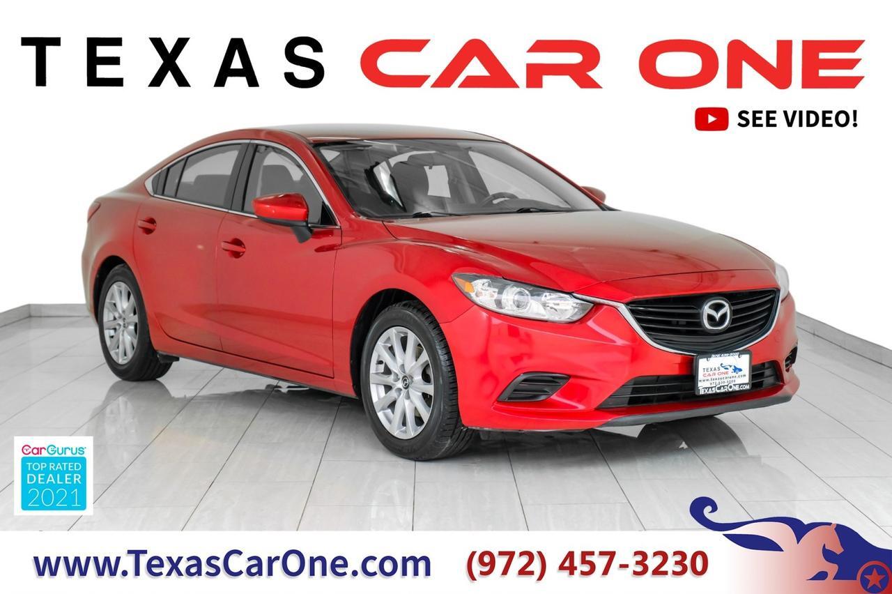 2016 Mazda Mazda6 i SPORT AUTOMATIC REAR CAMERA KEYLESS START BLUETOOTH CRUISE CONTROL ALLOY WHEELS Carrollton TX