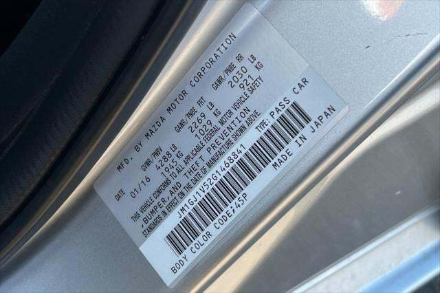 2016 Mazda Mazda6 i Touring Roseville CA