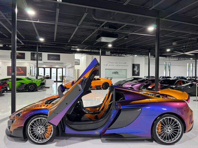 2016 McLaren 675LT Spider MSO Cerberus Pearl paint, Meridian audio system, P1 seats AND MUCH MORE!! Fort Lauderdale FL