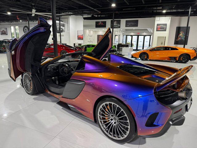 2016 McLaren 675LT Spider MSO Cerberus Pearl paint, Meridian audio system, P1 seats AND MUCH MORE!! Fort Lauderdale FL
