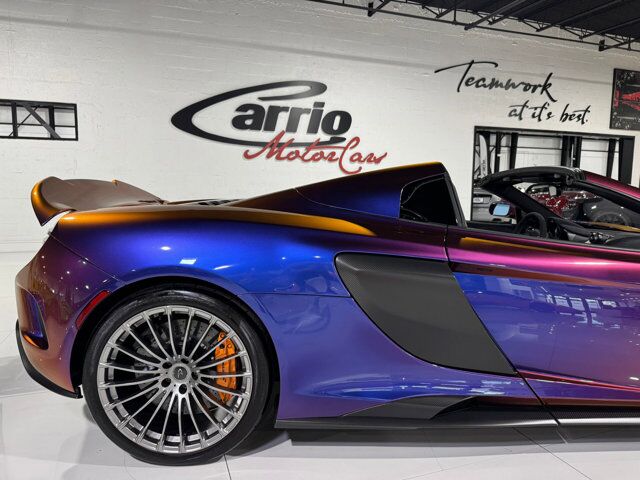 2016 McLaren 675LT Spider MSO Cerberus Pearl paint, Meridian audio system, P1 seats AND MUCH MORE!! Fort Lauderdale FL