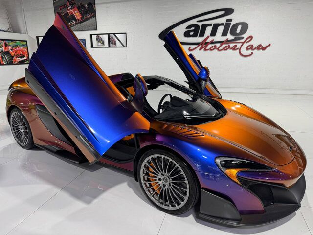 2016 McLaren 675LT Spider MSO Cerberus Pearl paint, Meridian audio system, P1 seats AND MUCH MORE!! Fort Lauderdale FL