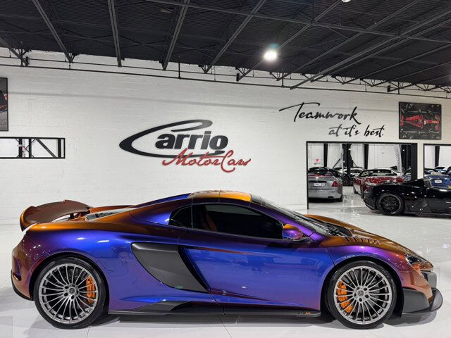 2016 McLaren 675LT Spider MSO Cerberus Pearl paint, Meridian audio system, P1 seats AND MUCH MORE!! Fort Lauderdale FL