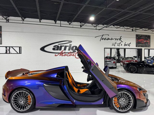 2016 McLaren 675LT Spider MSO Cerberus Pearl paint, Meridian audio system, P1 seats AND MUCH MORE!! Fort Lauderdale FL