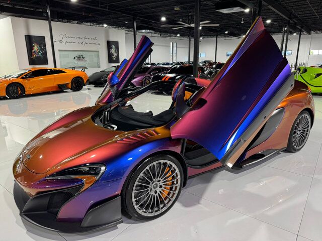 2016 McLaren 675LT Spider MSO Cerberus Pearl paint, Meridian audio system, P1 seats AND MUCH MORE!! Fort Lauderdale FL