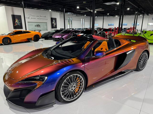 2016 McLaren 675LT Spider MSO Cerberus Pearl paint, Meridian audio system, P1 seats AND MUCH MORE!! Fort Lauderdale FL
