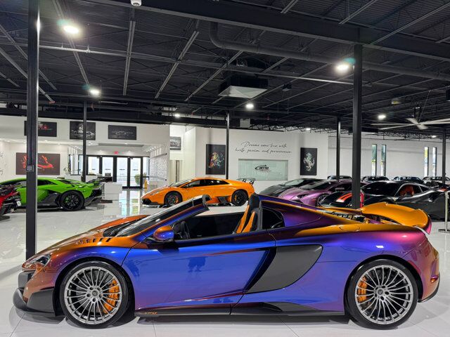2016 McLaren 675LT Spider MSO Cerberus Pearl paint, Meridian audio system, P1 seats AND MUCH MORE!! Fort Lauderdale FL