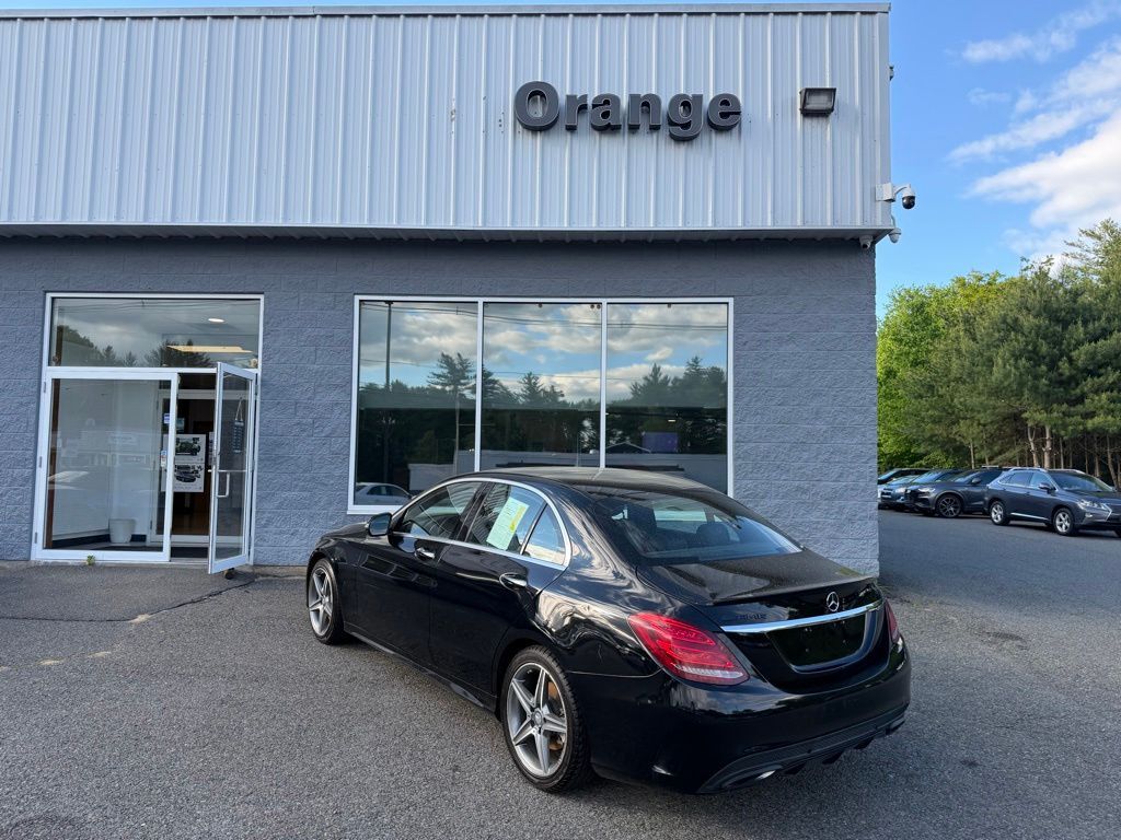 2016 Mercedes-Benz C-Class C 300 Orange MA