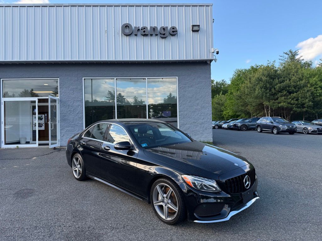 2016 Mercedes-Benz C-Class C 300 Orange MA