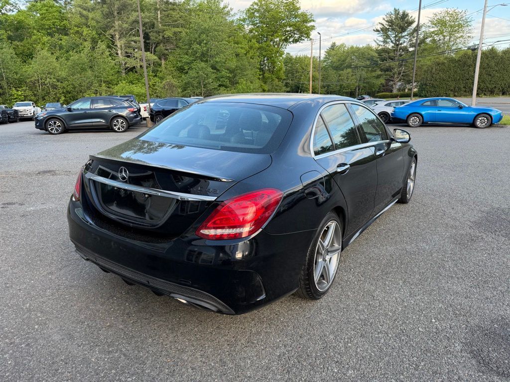 2016 Mercedes-Benz C-Class C 300 Orange MA
