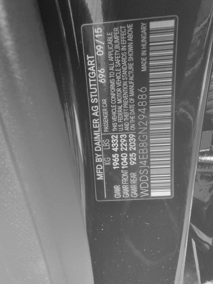 2016 Mercedes-Benz CLA 4dr Sdn CLA 250 FWD Jacksonville FL