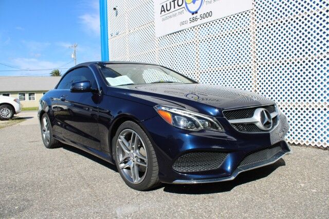 2016 Mercedes-Benz E 400 CABRIO BLUE TOP E 400 PREMIUM PKG 2 SPORT