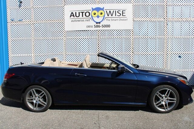 2016 Mercedes-Benz E 400 CABRIO BLUE TOP E 400 PREMIUM PKG 2 SPORT