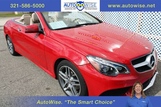 2016 Mercedes-Benz E-400 CABRIO PREMIUM PKG 2 E 400 Melbourne FL