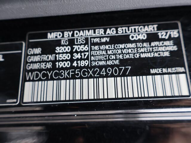 2016 Mercedes-Benz G-Class G 550 Oshkosh WI 2016 Mercedes-Benz G-Class G 550 Oshkosh WI