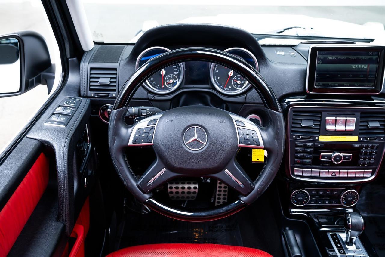 2016 Mercedes-Benz G-Class G 550 Perforated Nappa Leather Upholstery Portland OR