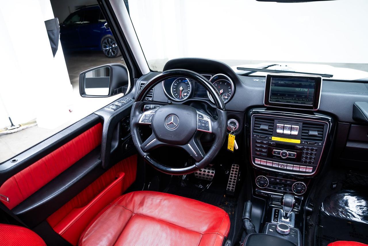2016 Mercedes-Benz G-Class G 550 Perforated Nappa Leather Upholstery Portland OR