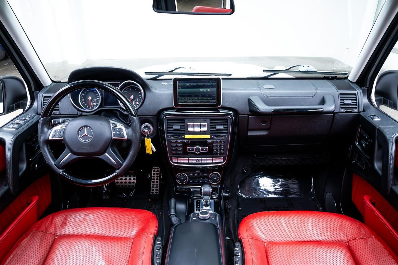 2016 Mercedes-Benz G-Class G 550 Perforated Nappa Leather Upholstery Portland OR