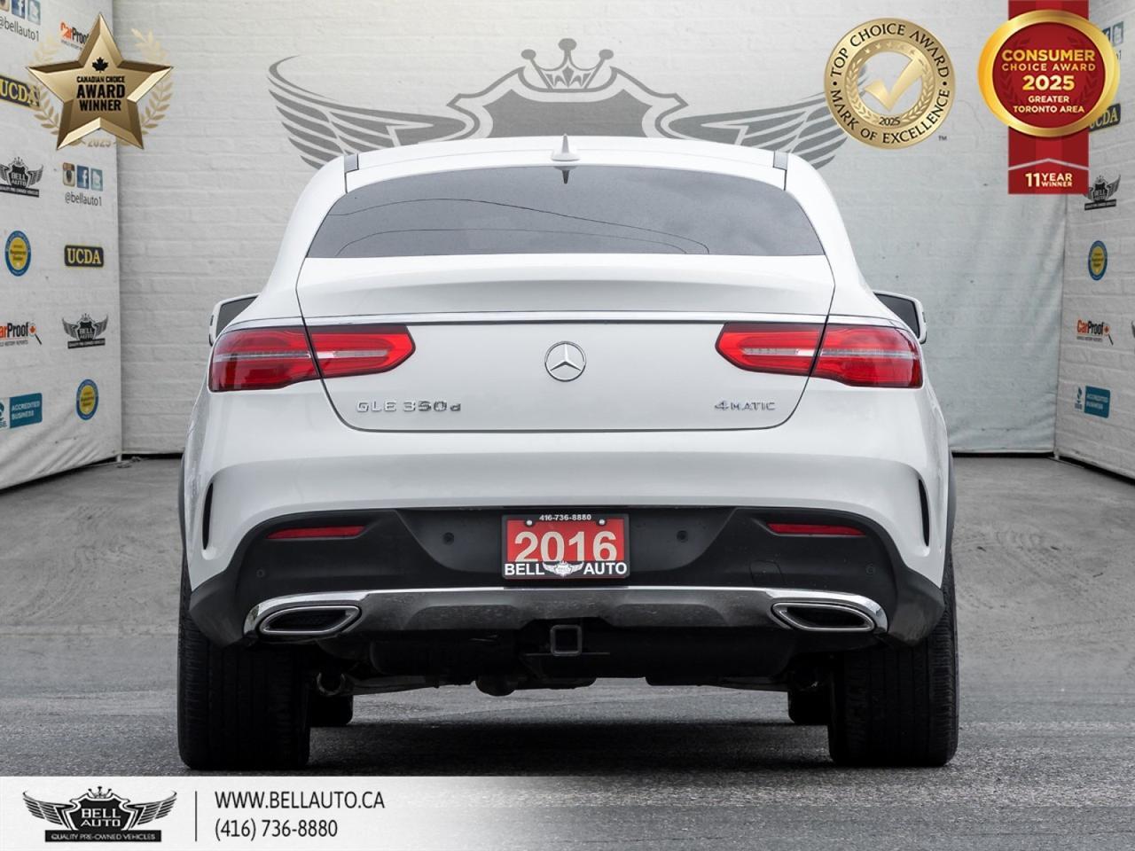 2016 Mercedes-Benz GLE 350D COUPE | AMGPKG | PRMPKG | NAVI | PANO | 360CAM | HARMANKARDON® | TRAILERHITCH | NOACCIDENT | LO Toronto ON