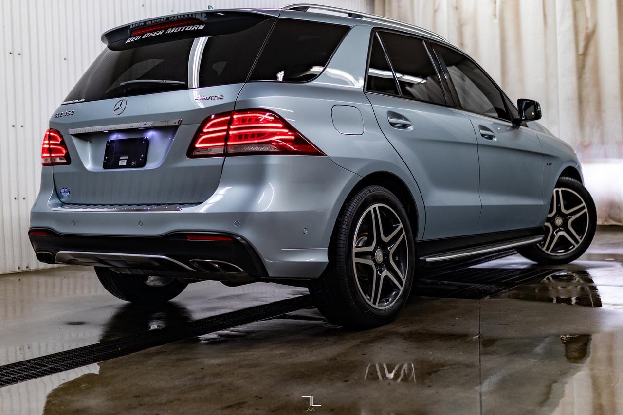 2016 Mercedes-Benz GLE450 4Matic AMG Sport Leather Roof Nav BCam Red Deer AB