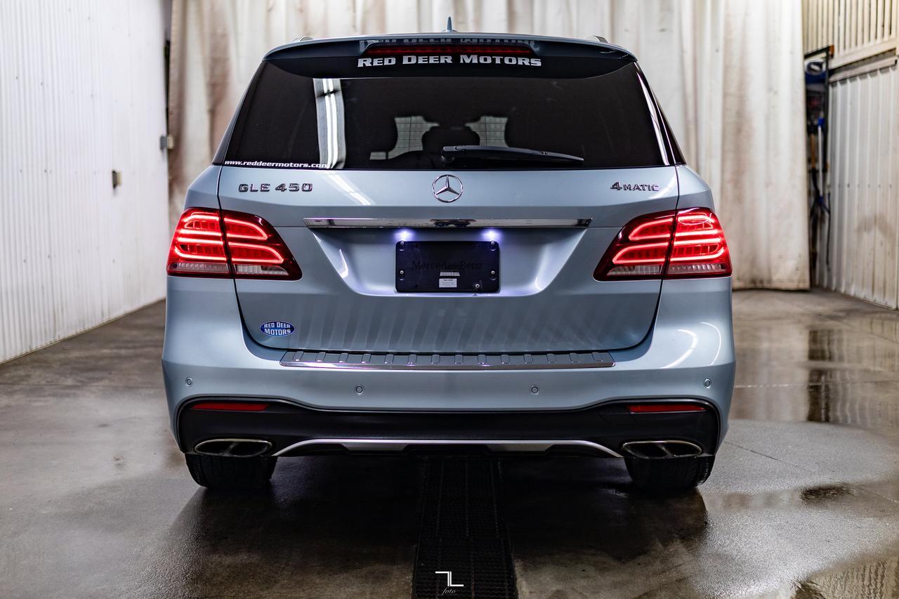 2016 Mercedes-Benz GLE450 4Matic AMG Sport Leather Roof Nav BCam Red Deer AB