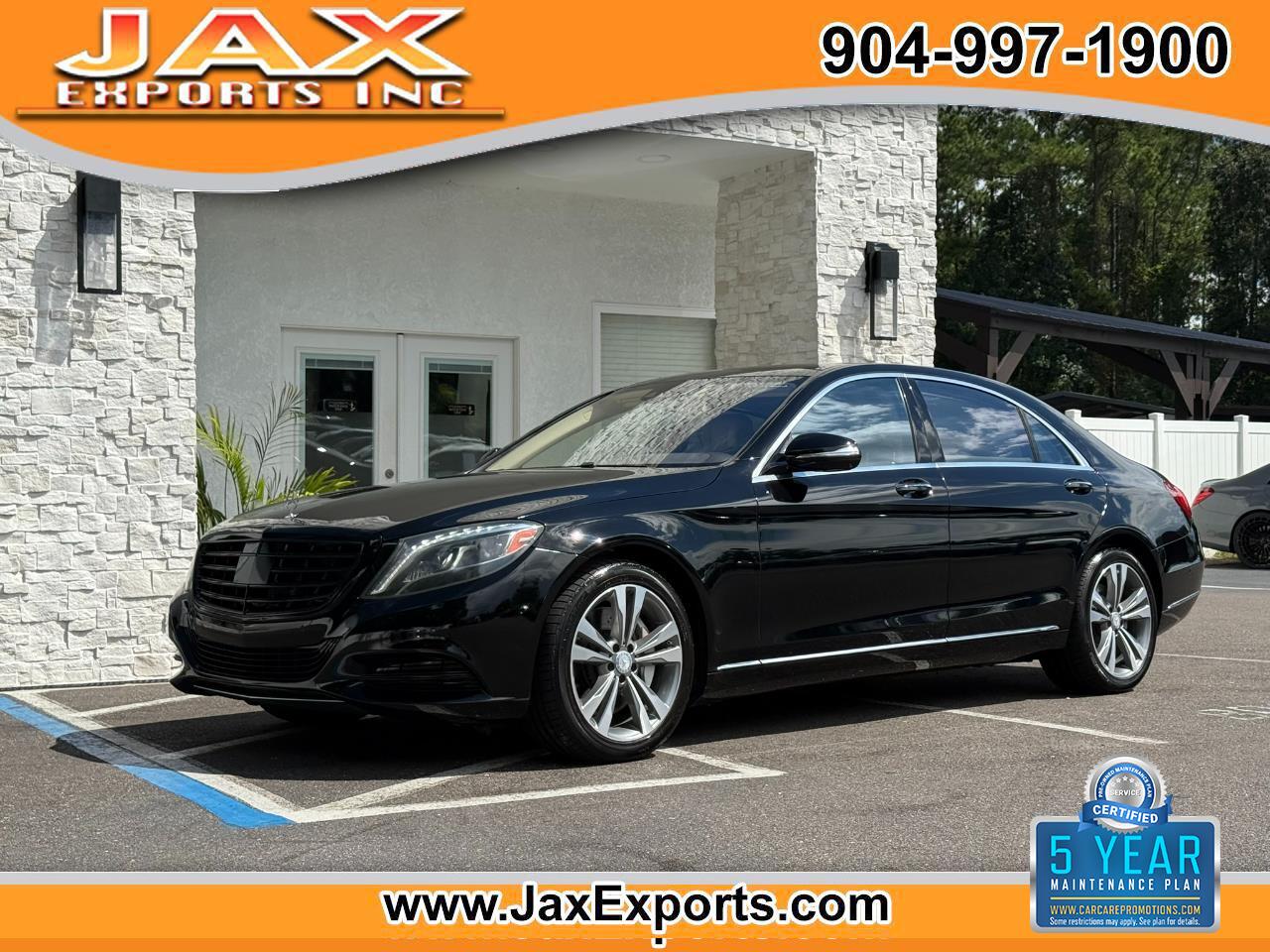 2016 Mercedes-Benz S-Class 4dr Sdn S 550 RWD Jacksonville FL