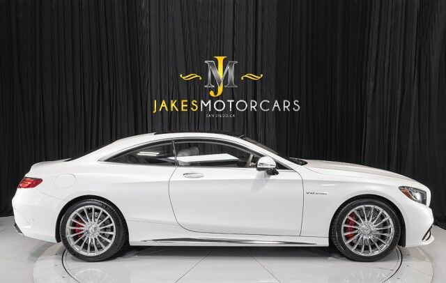 2016 Mercedes-Benz S-Class AMG S65 V12 Bi-Turbo Coupe ($242,895 MSRP!!) *MAGIC SKY ROOF* *2-OWNER* *WHITE ON WHITE* San Diego CA
