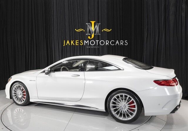 2016 Mercedes-Benz S-Class AMG S65 V12 Bi-Turbo Coupe ($242,895 MSRP!!) *MAGIC SKY ROOF* *2-OWNER* *WHITE ON WHITE* San Diego CA