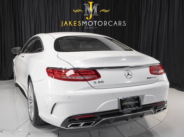 2016 Mercedes-Benz S-Class AMG S65 V12 Bi-Turbo Coupe ($242,895 MSRP!!) *MAGIC SKY ROOF* *2-OWNER* *WHITE ON WHITE* San Diego CA
