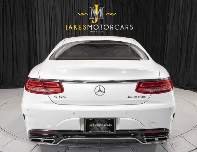 2016 Mercedes-Benz S-Class AMG S65 V12 Bi-Turbo Coupe ($242,895 MSRP!!) *MAGIC SKY ROOF* *2-OWNER* *WHITE ON WHITE* San Diego CA