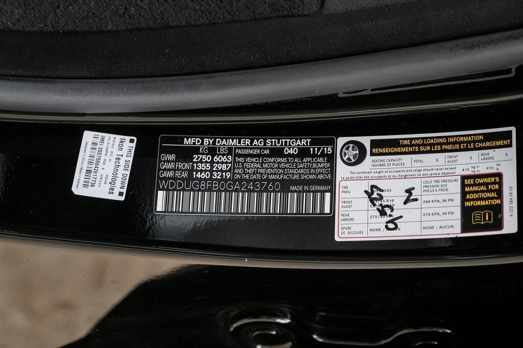 2016 Mercedes-Benz S-Class S 550 Carrollton TX