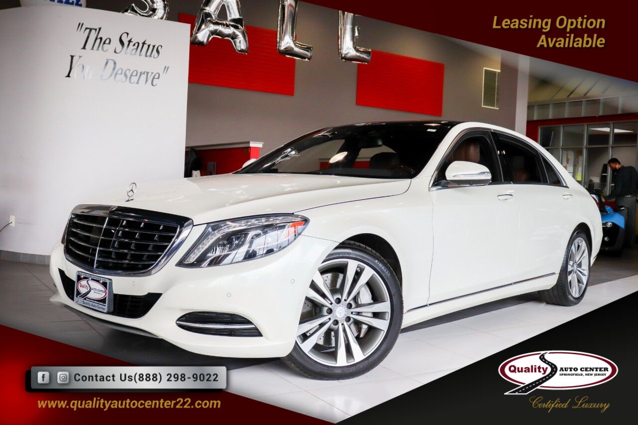2016 Mercedes-Benz S-Class S 550 Premium 1 Pkg, Driver Assist 19'' Wheels, Nut Brown Interior Springfield NJ 2016 Mercedes-Benz S-Class S 550 Premium 1 Pkg, Driver Assist 19'' Wheels, Nut Brown Interior Springfield NJ