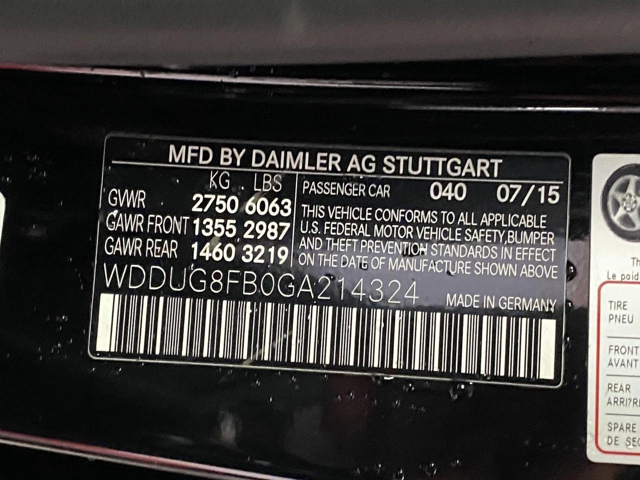 2016 Mercedes-Benz S-Class S 550 Richmond Hill NY