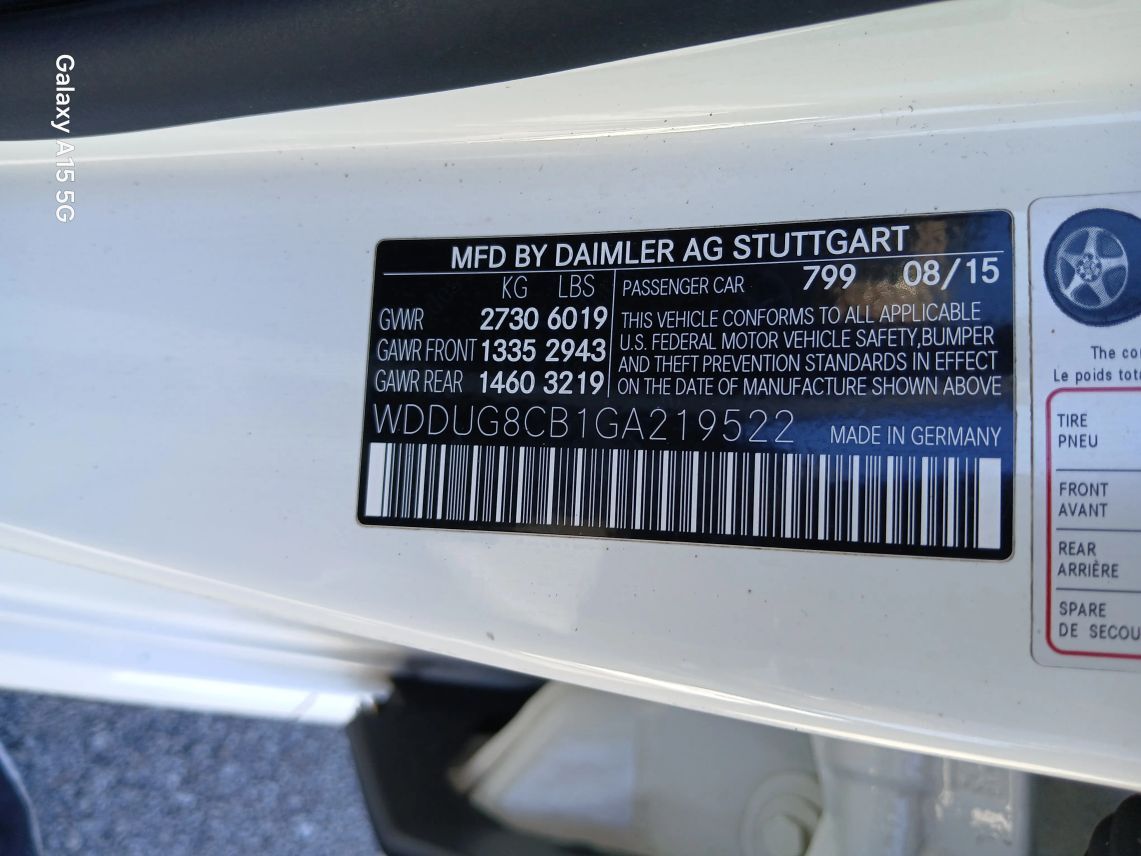 2016 Mercedes-Benz S-Class S 550 Sedan 4D Maitland FL