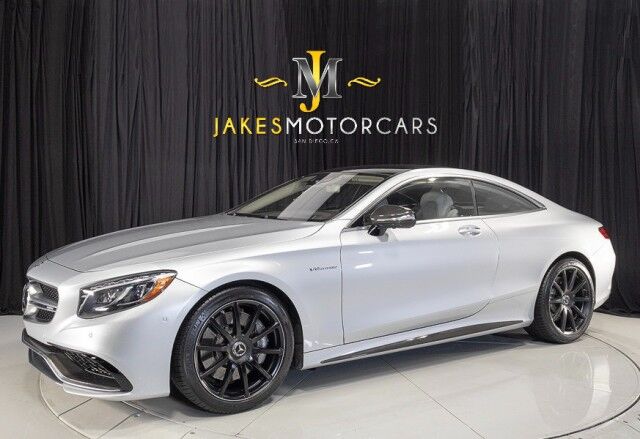 2016 Mercedes-Benz S-Class S 63 AMG Coupe ($184,255 MSRP!!) *1-OWNER SINCE NEW* *ONLY 20,000 MILES* *CARBON FIBER PACKAGE* *4 NEW TIRES/SERVICED*