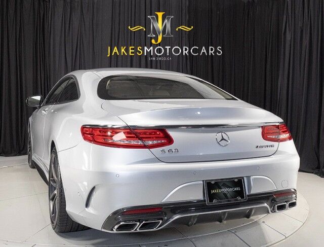 2016 Mercedes-Benz S-Class S 63 AMG Coupe ($184,255 MSRP!!) *1-OWNER SINCE NEW* *ONLY 20,000 MILES* *CARBON FIBER PACKAGE* *4 NEW TIRES/SERVICED* San Diego CA