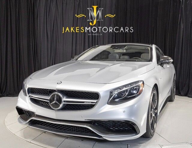 2016 Mercedes-Benz S-Class S 63 AMG Coupe ($184,255 MSRP!!) *1-OWNER SINCE NEW* *ONLY 20,000 MILES* *CARBON FIBER PACKAGE* *4 NEW TIRES/SERVICED* San Diego CA