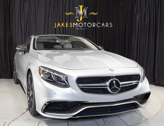 2016 Mercedes-Benz S-Class S 63 AMG Coupe ($184,255 MSRP!!) *1-OWNER SINCE NEW* *ONLY 20,000 MILES* *CARBON FIBER PACKAGE* *4 NEW TIRES/SERVICED* San Diego CA