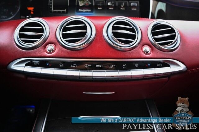 2016 Mercedes-Benz S-Class S550 Coupe / AWD / 4.7L Bi-Turbo V8 / Premium Pkg / Sport Pkg / Heated & Cooled Leather Seats / Heated Steering / Panoramic Sunroof / NAV / HUD / Burmester Speakers / Lane Depart & Blind Spot / Low Miles Anchorage AK